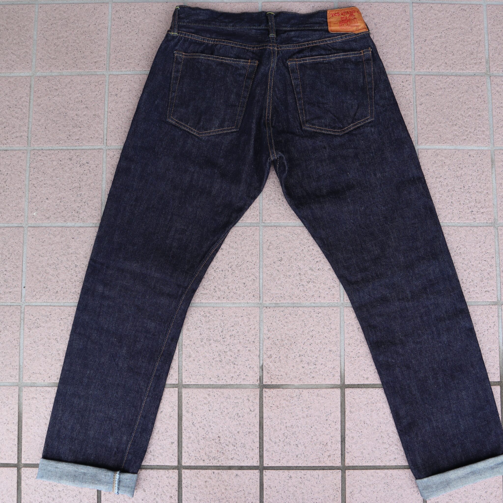 TCBジーンズの50s(Slim)を購入レビュー！サイズ感や仕様を紹介 | 経年変化を嗜む